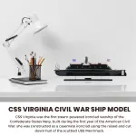 B200 CSS VIRGINIA Civil War Ship Model 